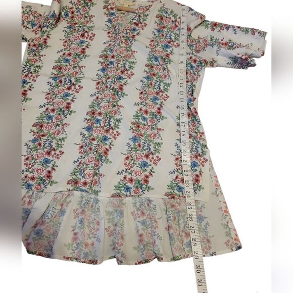 Matilda Jane Wish You Were Here Our Atlas Button Down Short Sleeve Floral Top S - Picture 15 of 15